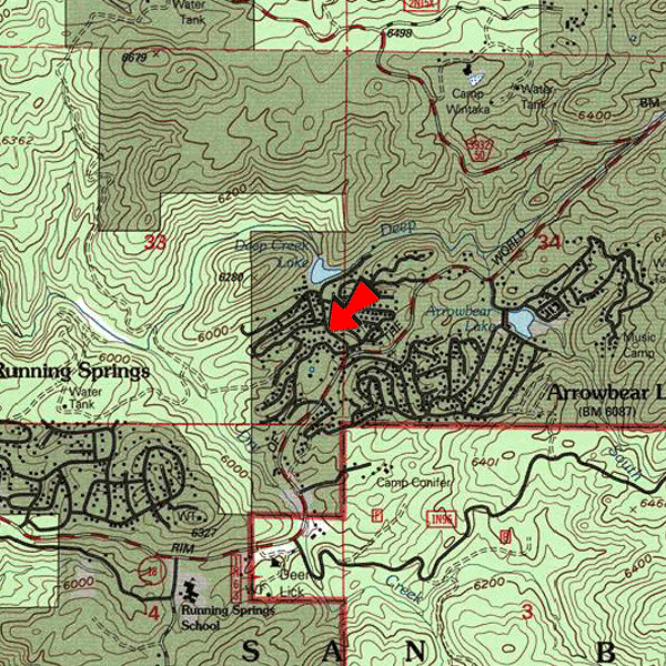 Topographic Map for 0328-146-37