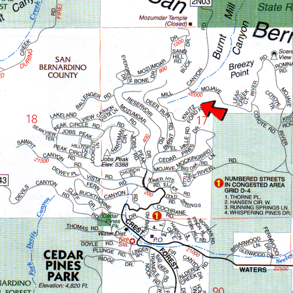 LARGE SECLUDED DOUBLE LOT IN CEDARPINES PARK ON KNUTZFORD ROAD