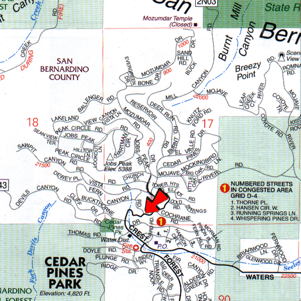 Street Map for 0342-204-14