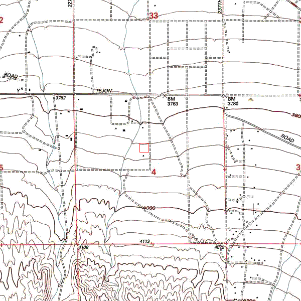 Topographic Map for 3064-026-028