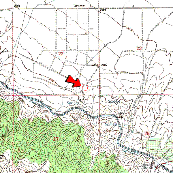 Topographic Map for 3267-019-017
